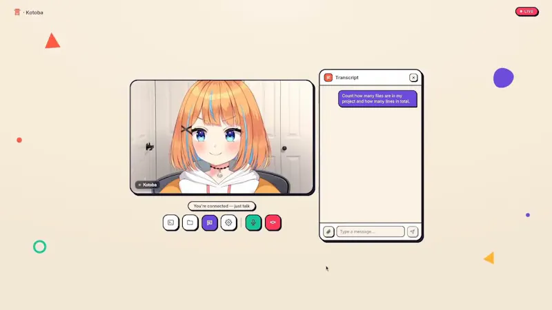 Kotoba screenshot 1 (video preview)