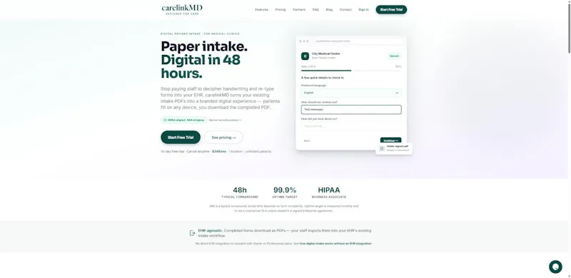 carelinkMD screenshot 1
