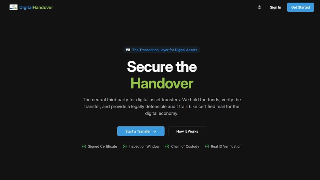 DigitalHandover gallery image