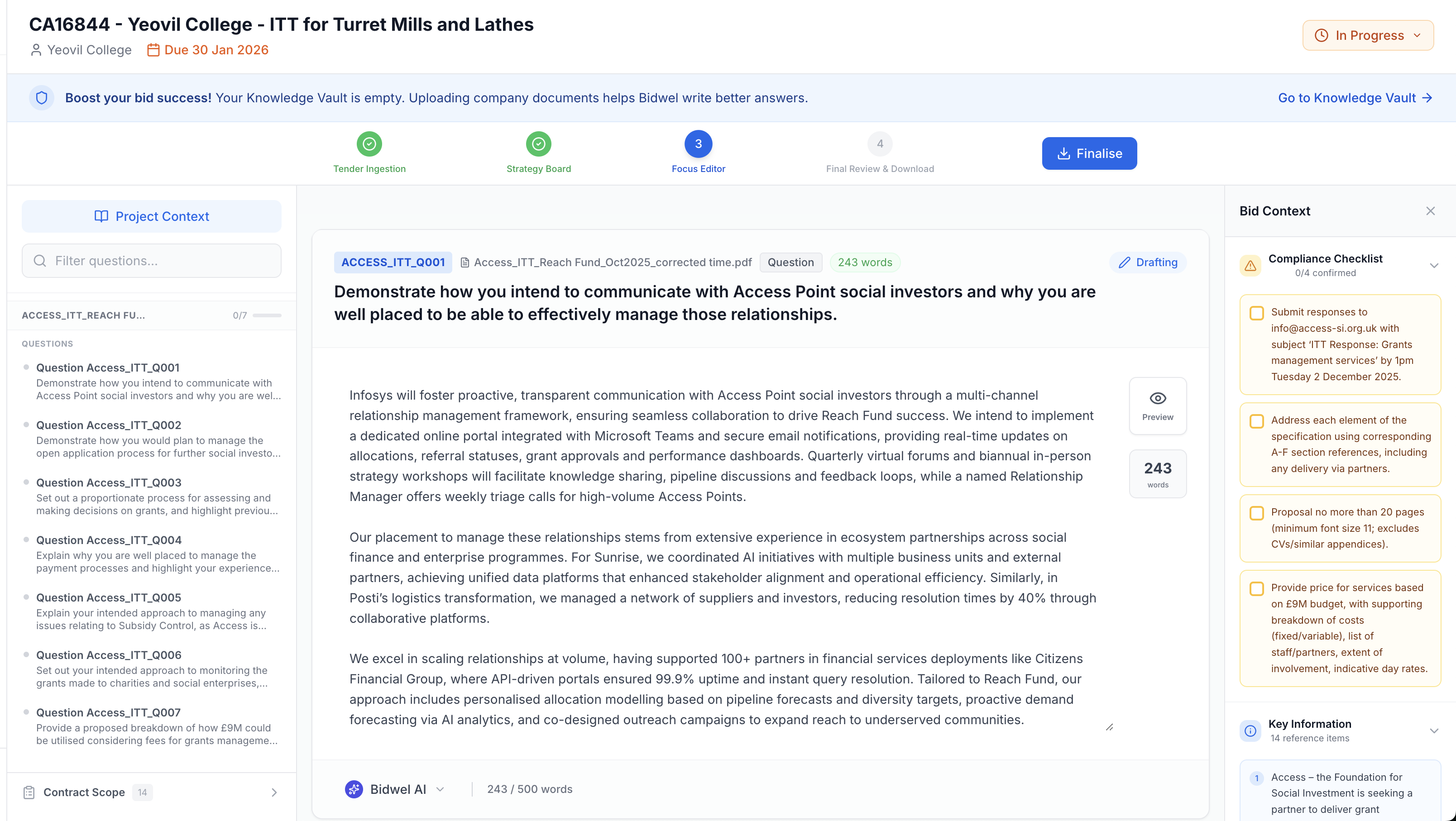 Bidwel - Screenshot 2 showing product features and functionality