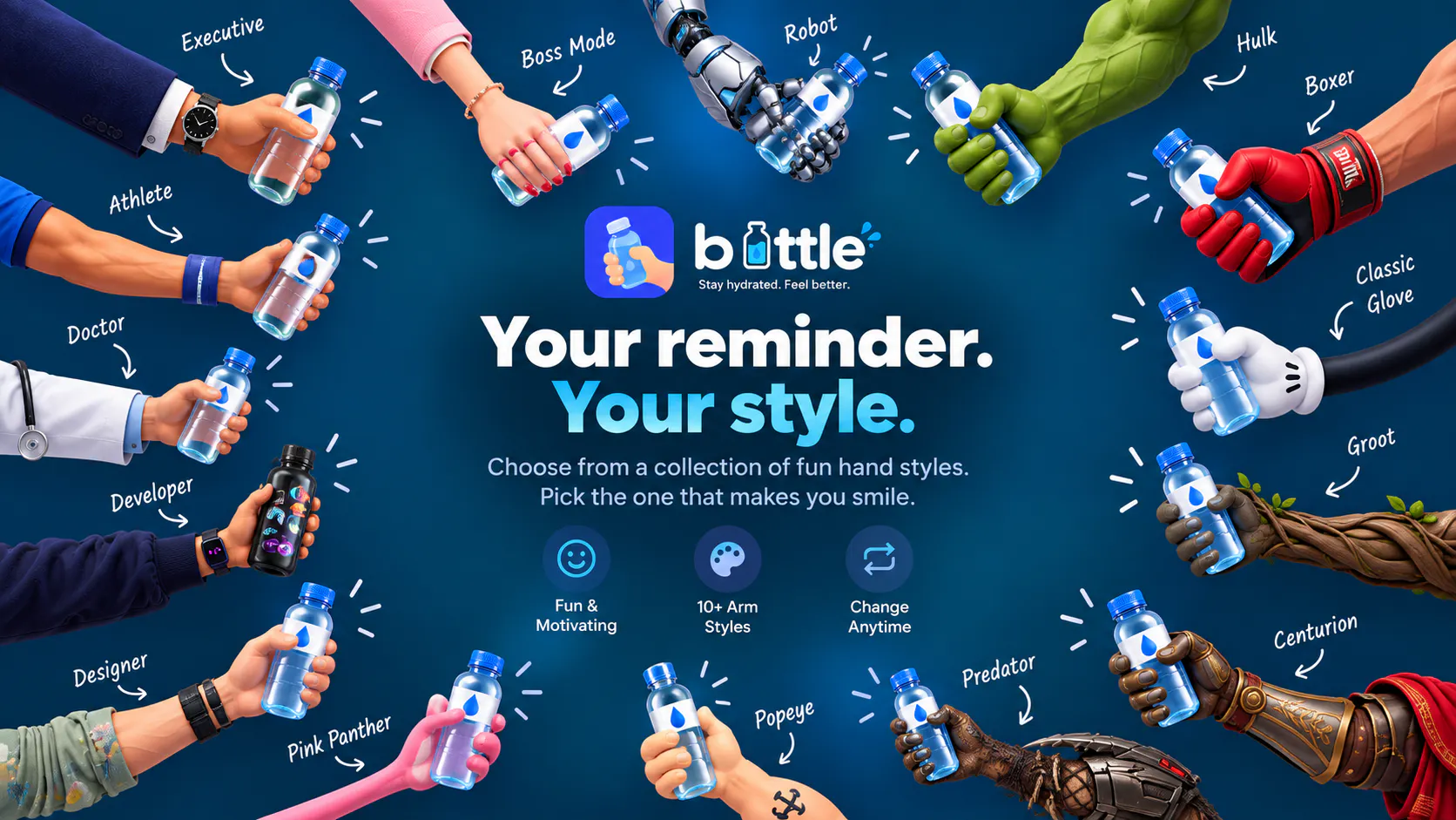 Bottle: Hydration Reminder gallery image