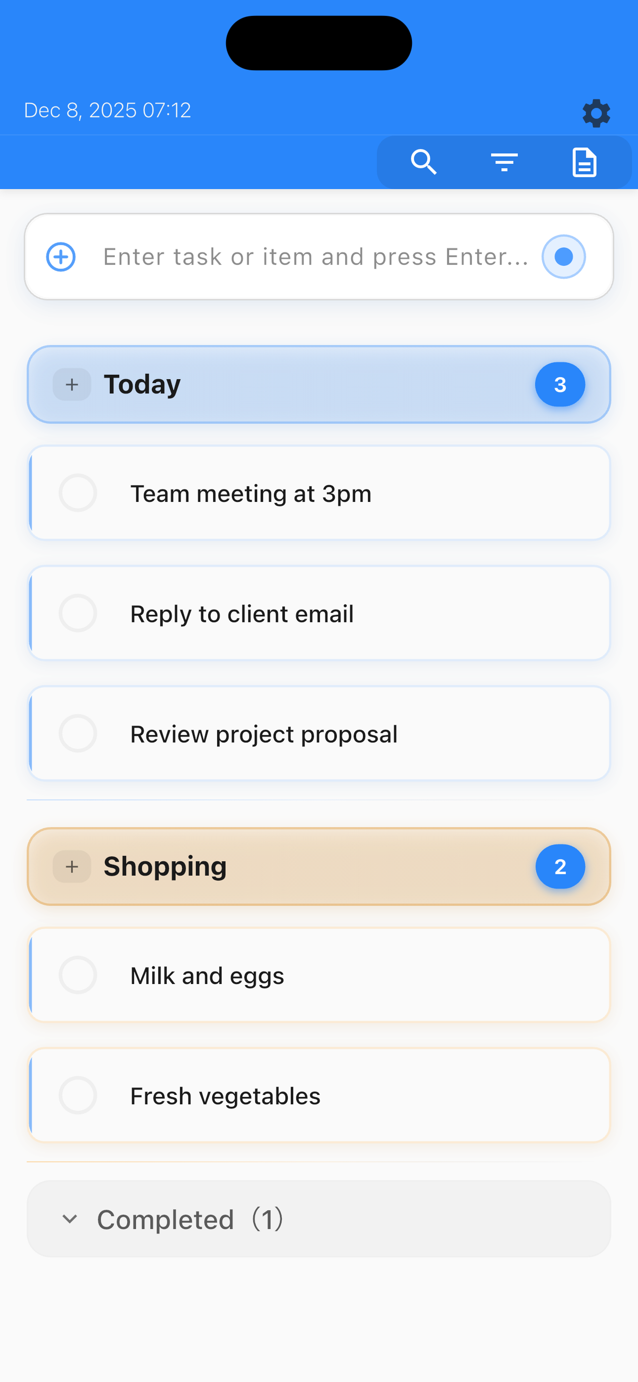 ColorQueueList - Main product screenshot demonstrating key features and user interface
