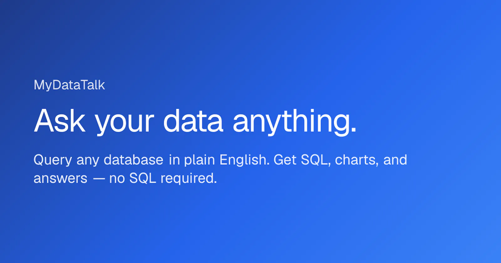 MyDataTalk screenshot 1