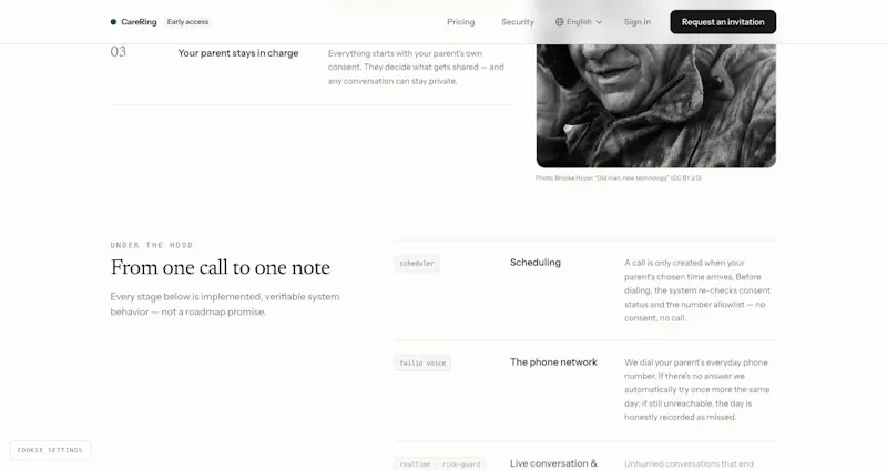 CareRing screenshot 3
