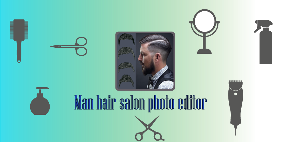 Man Hair Salon Photo Editor gallery image