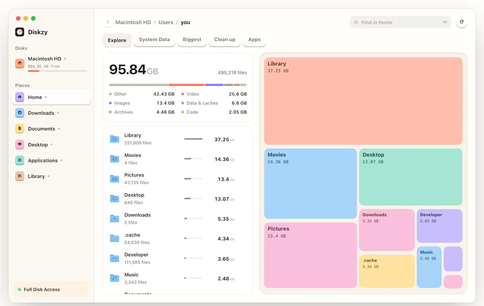Diskzy screenshot 3