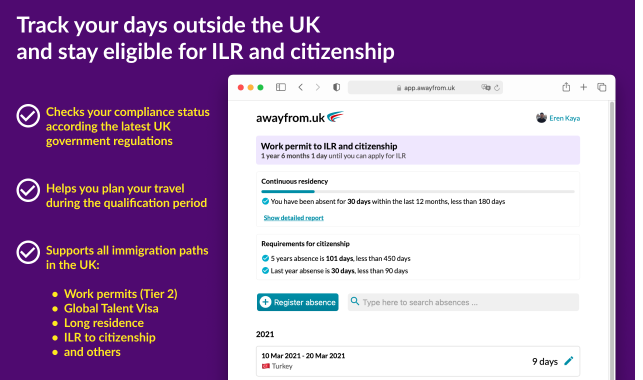 Away From UK gallery image