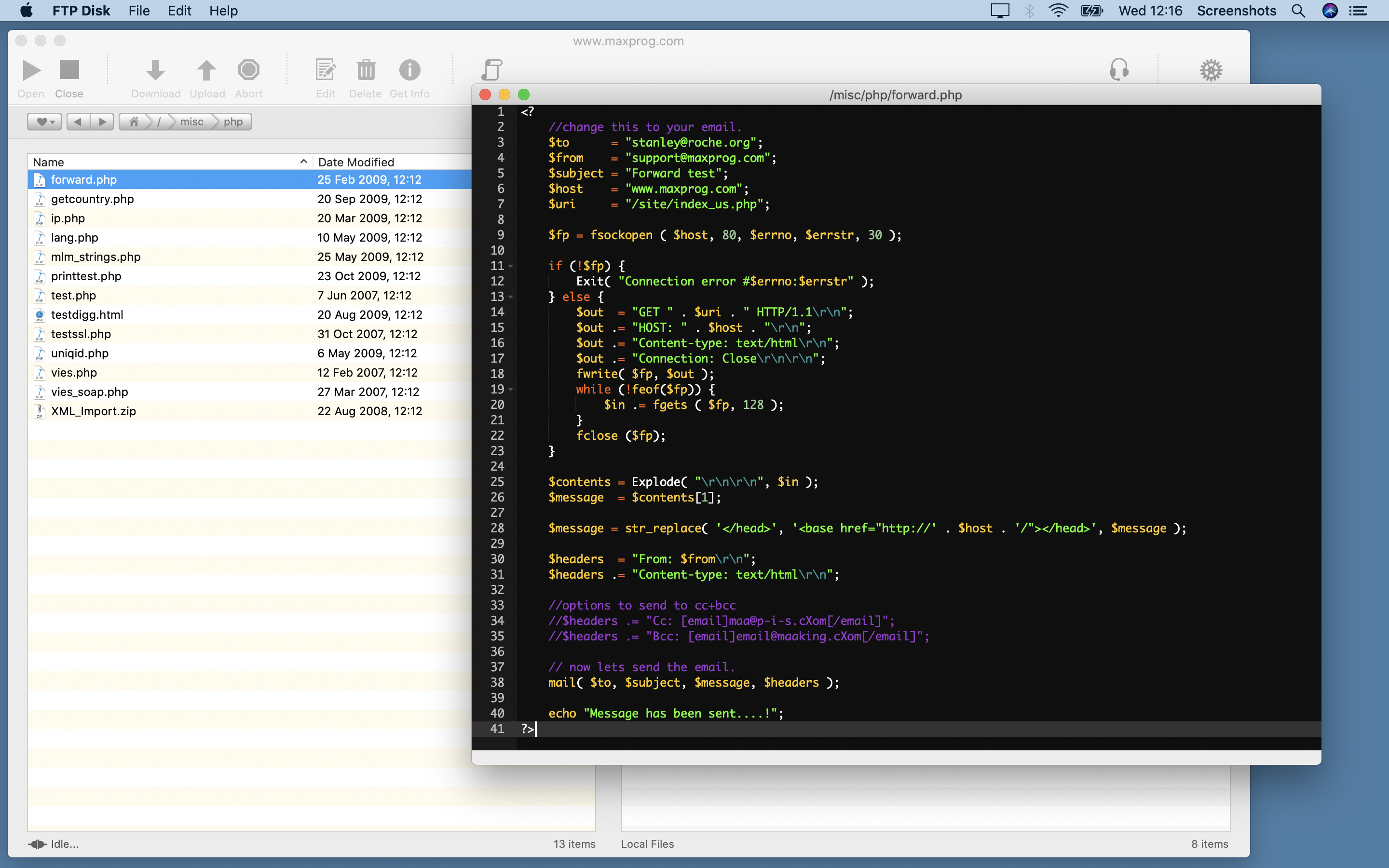 FTP Disk gallery image