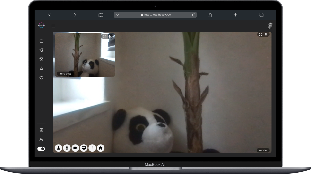 Mirotalk Webrtc media 8