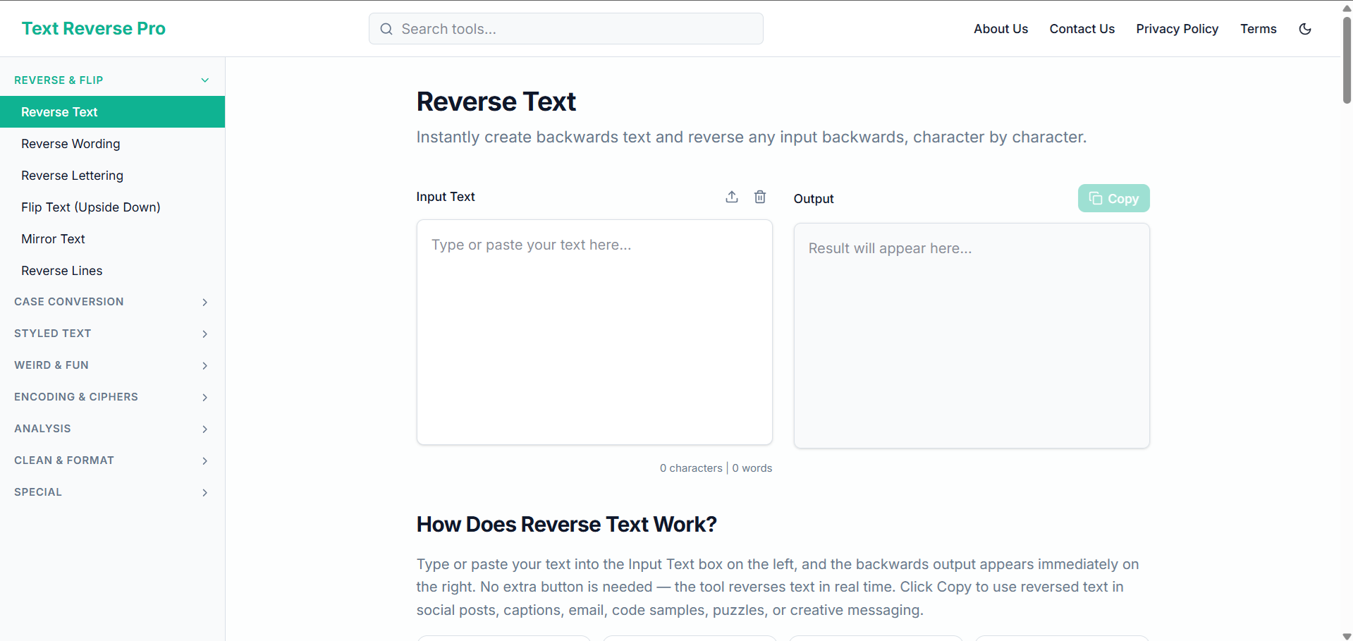 Text Reverse Pro gallery image