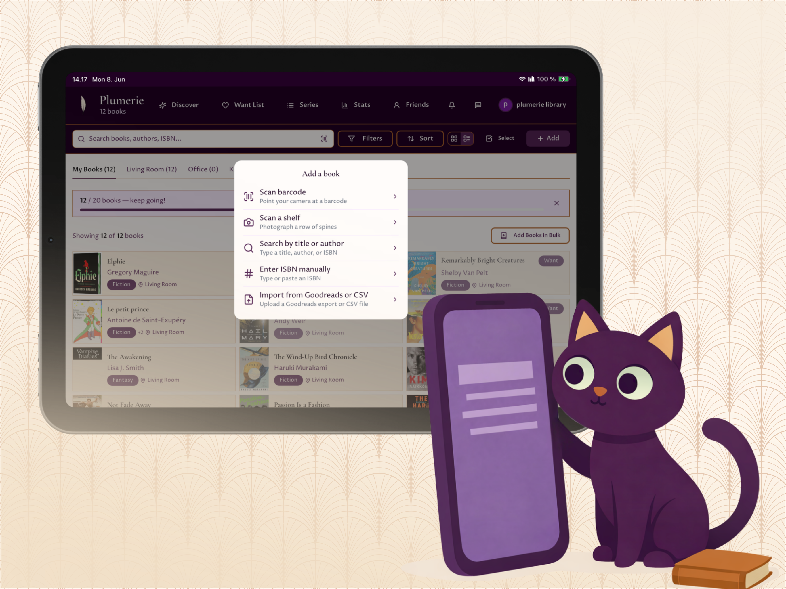 Plumerie: Home Library App gallery image