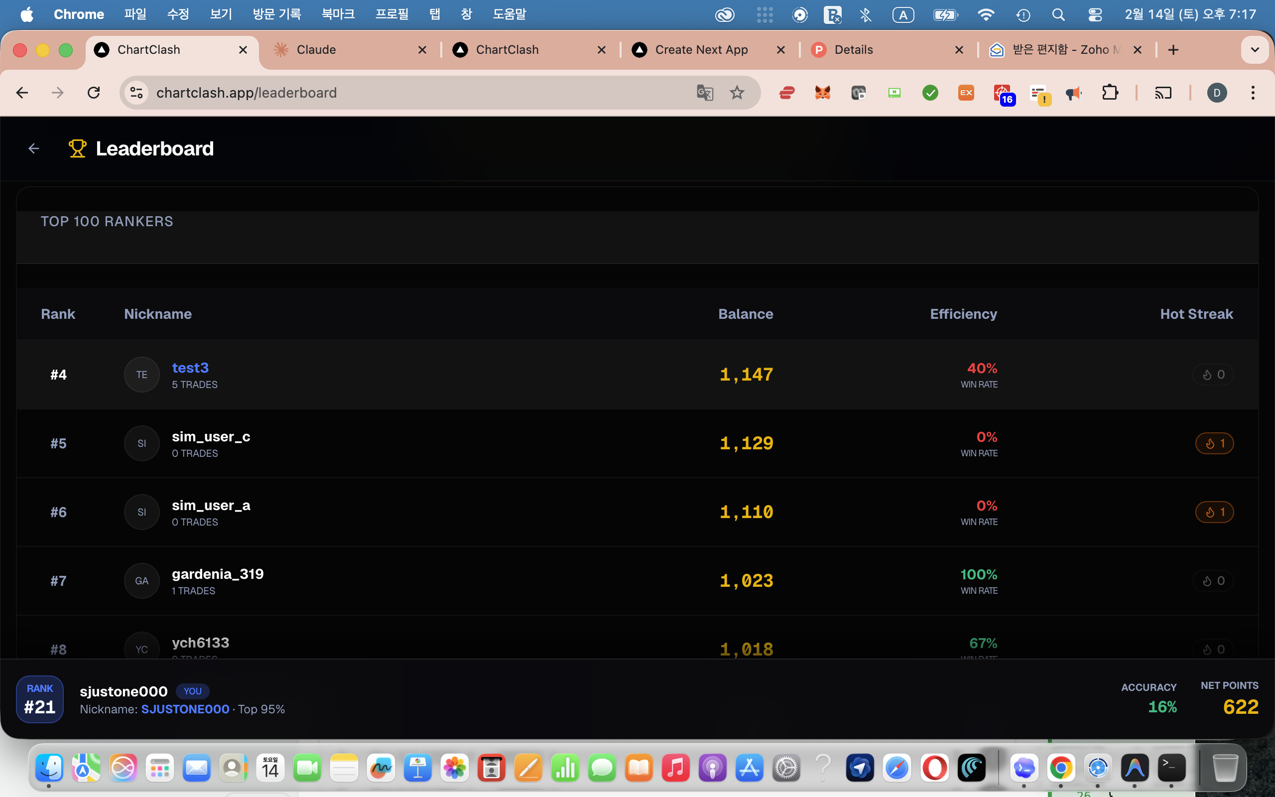 ChartClash - Crypto Prediction Game gallery image