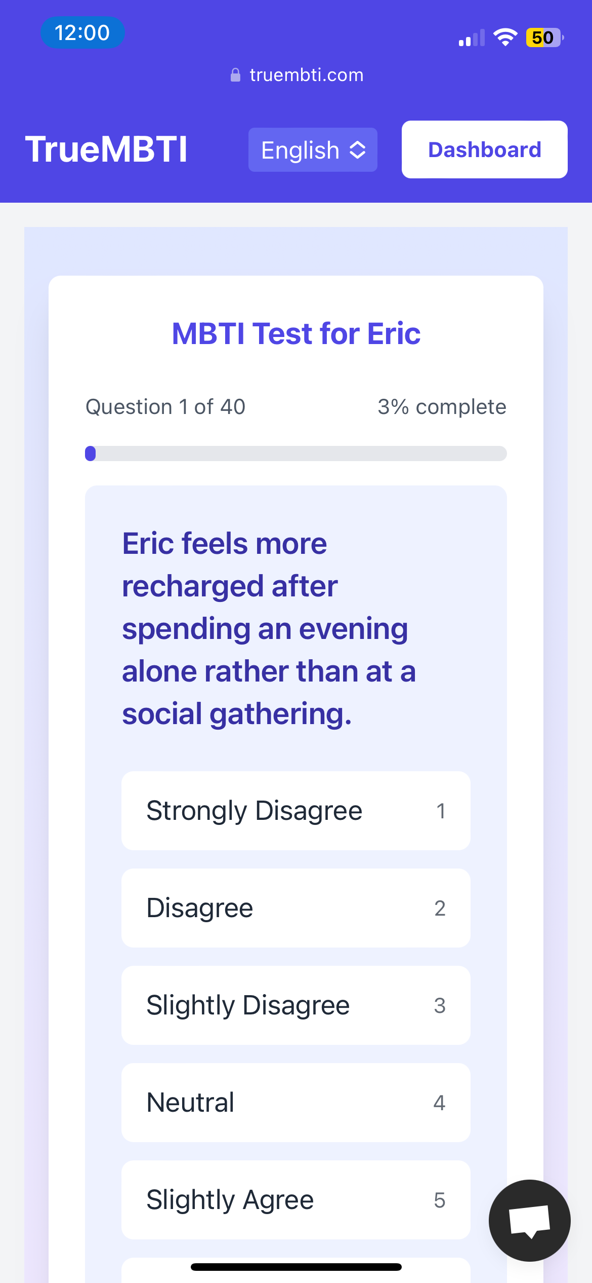 True MBTI gallery image