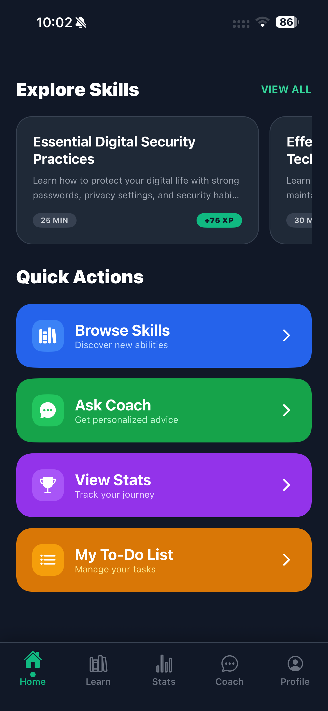 ProjectAdulting - Screenshot 5 showing product features and functionality