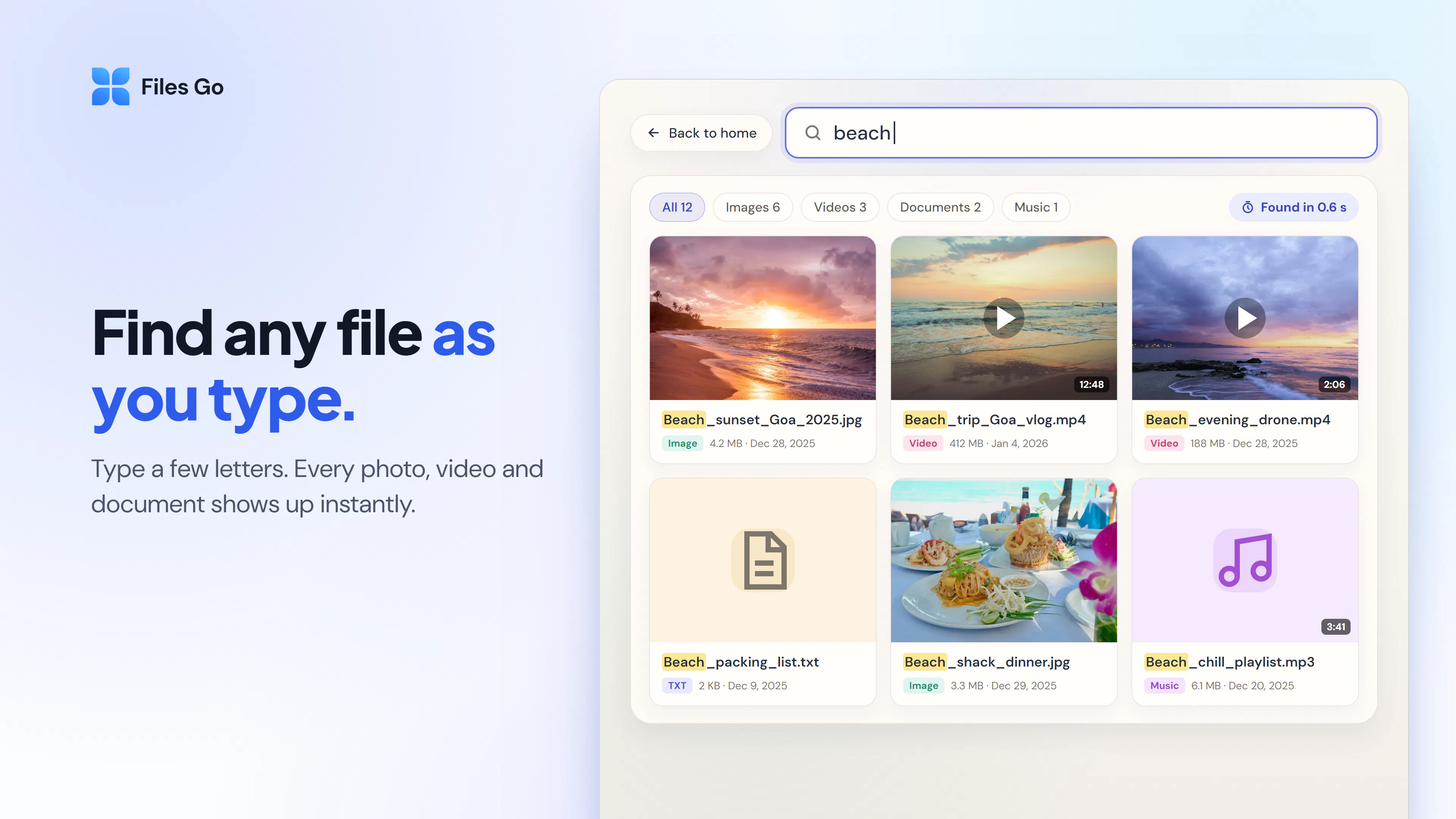 Files Go gallery image