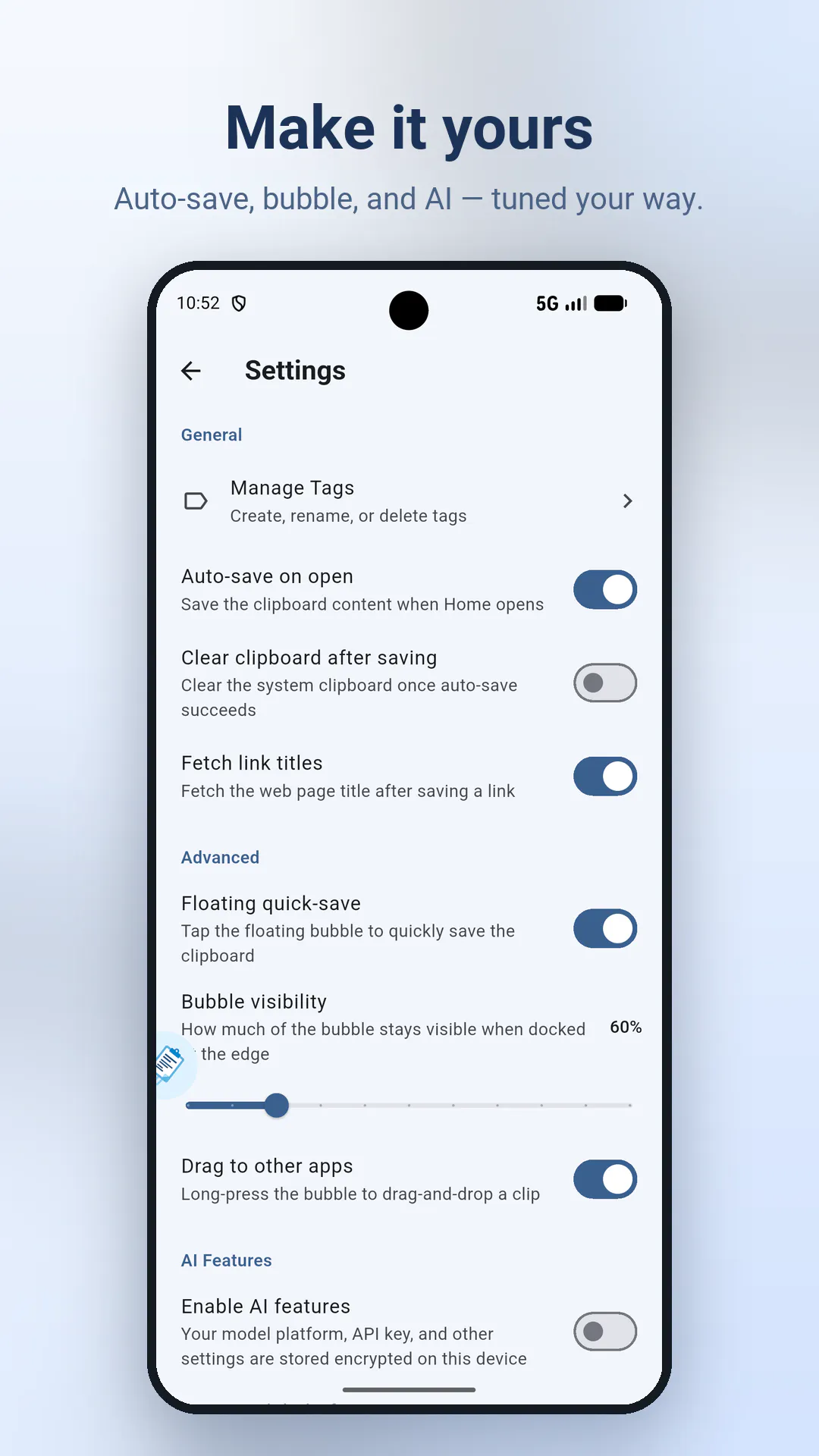 ClipDash: AI Clipboard Manager gallery image