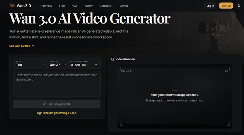 wan3video screenshot 3