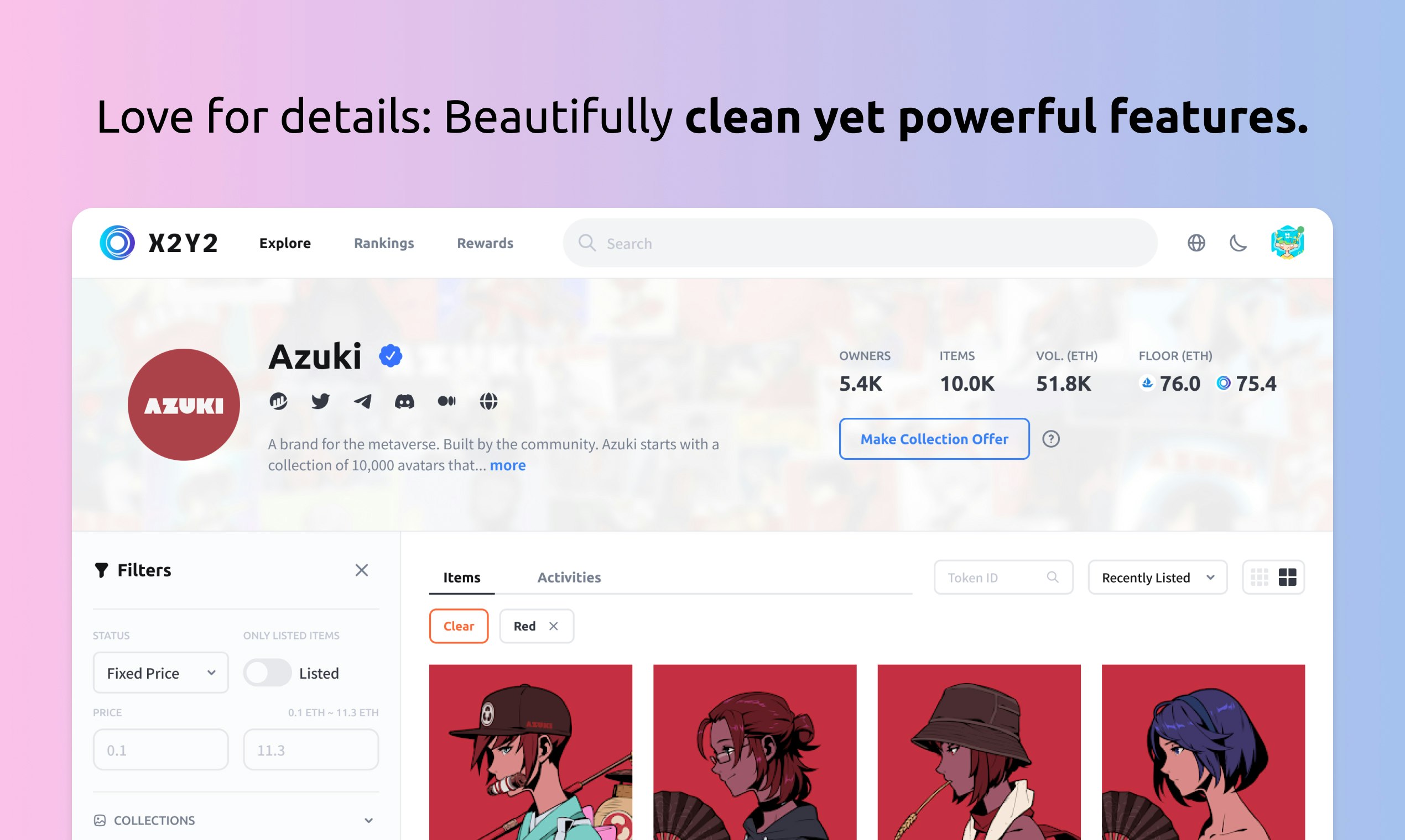 X2Y2 NFT Marketplace gallery image
