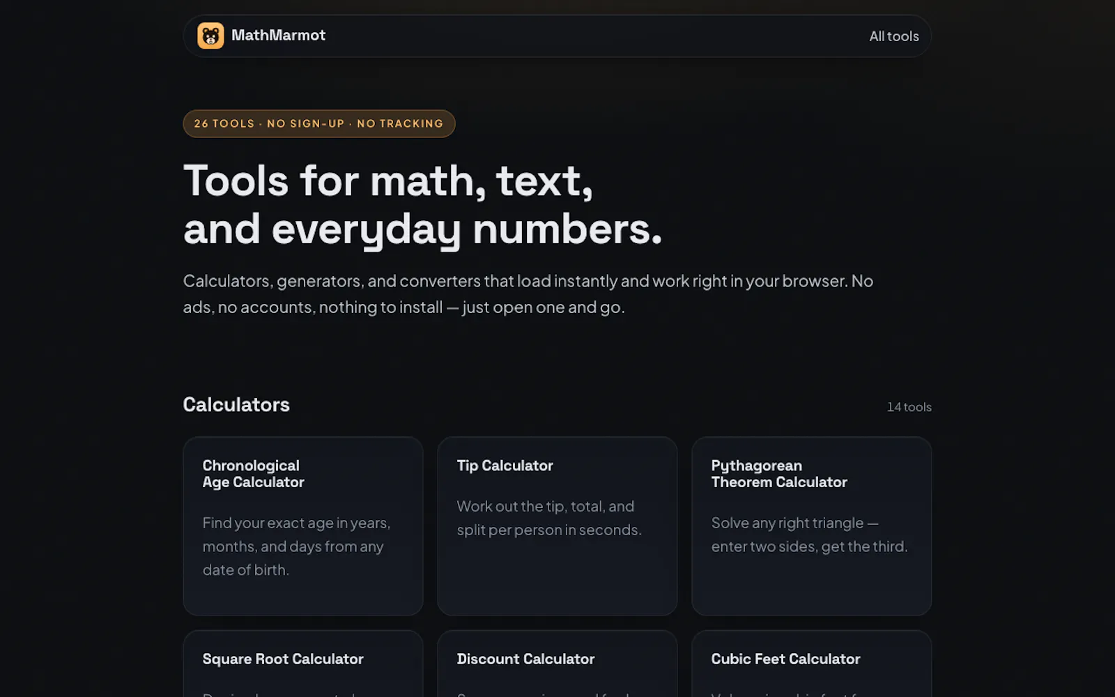 MathMarmot screenshot 1