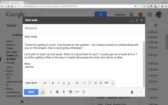Gmail Emotional Labor gallery image