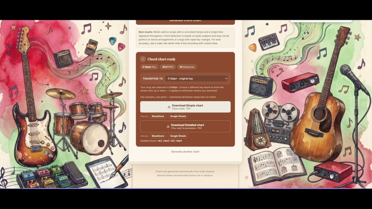 Chord Chart AI gallery image