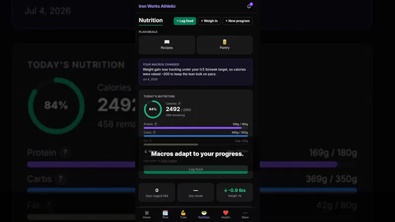 MuscleBuddy screenshot 1 (video preview)
