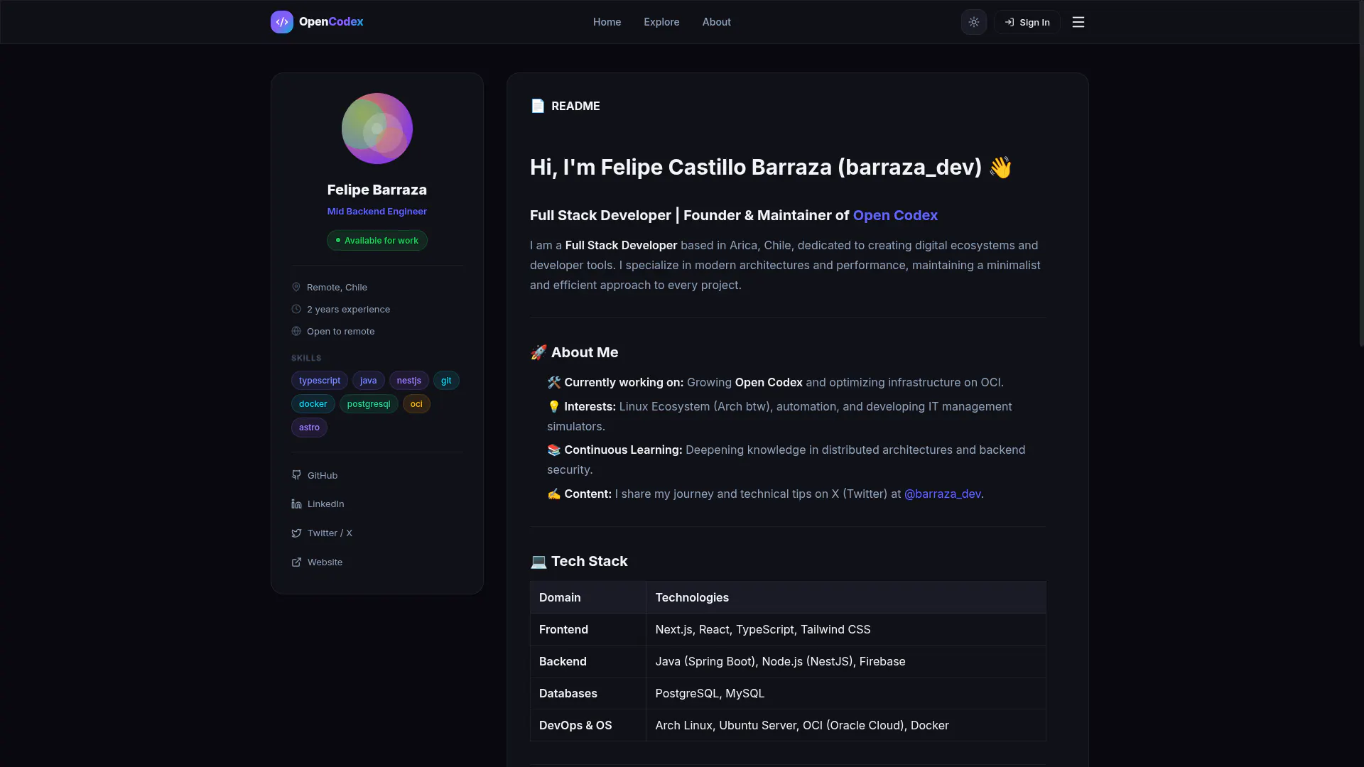 Talent Hub OpenCodex gallery image