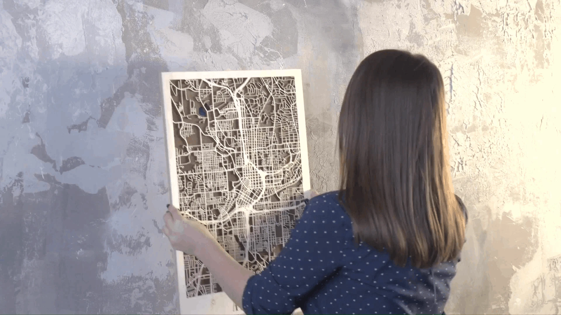 3D Wooden City Map to Create a Lasting Memory