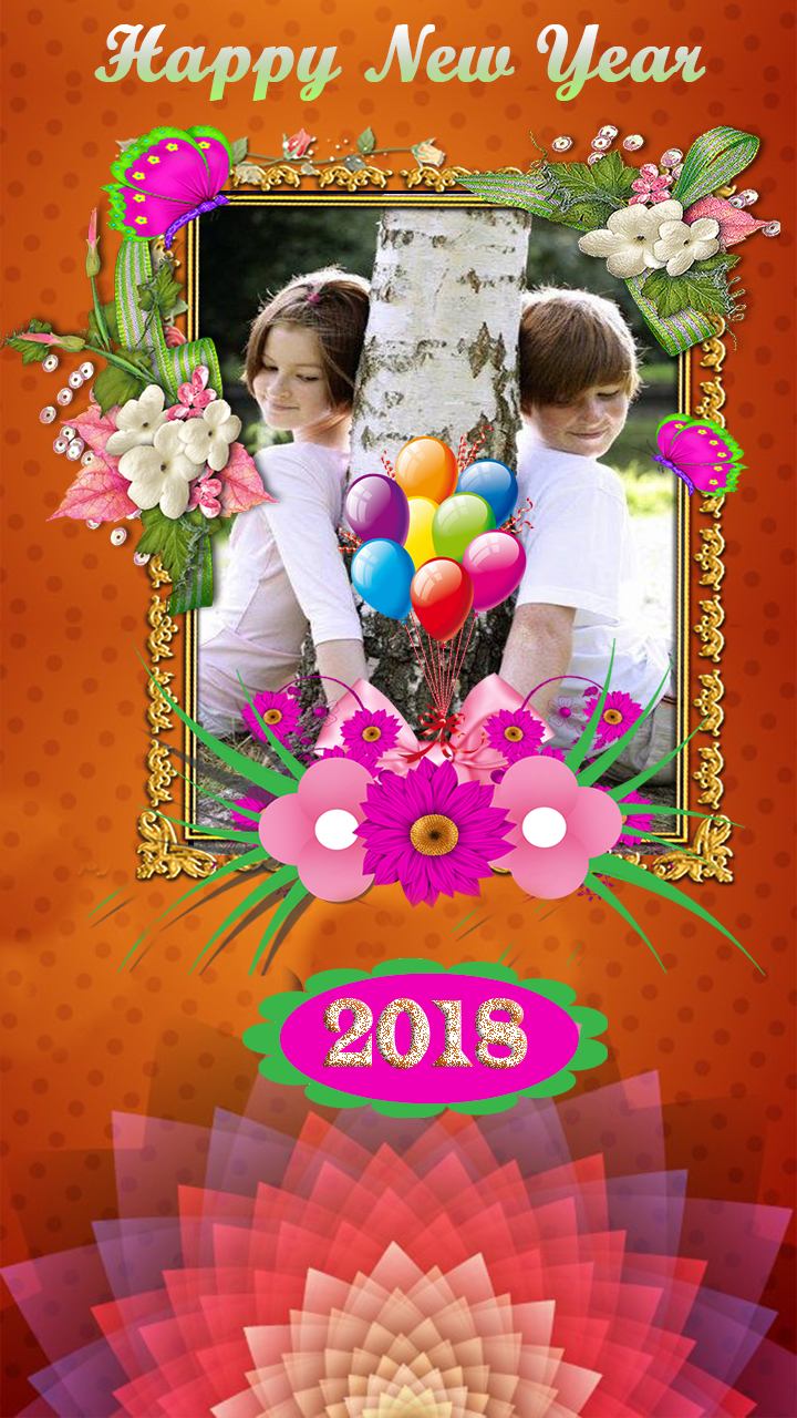 Happy New Year Photo Frames - 2018 gallery image