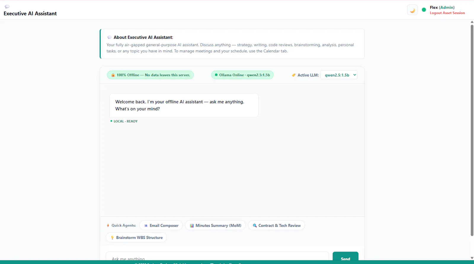 Your offline AI secretary — no cloud screenshot 5