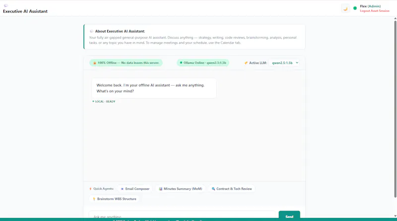 Your offline AI secretary — no cloud screenshot 5