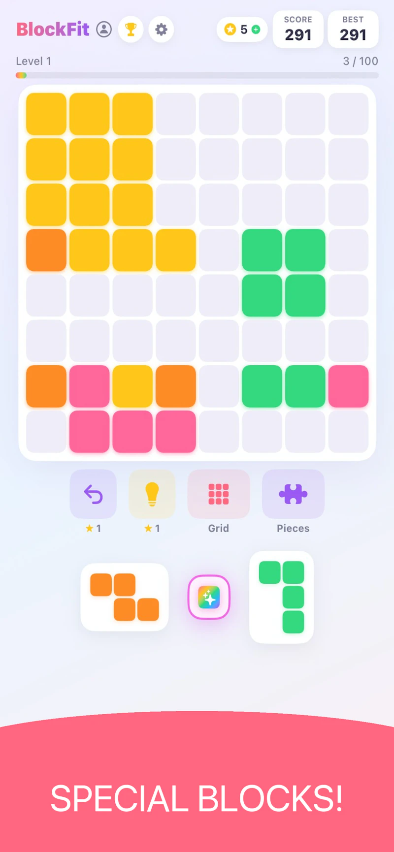 BlockFit screenshot 1