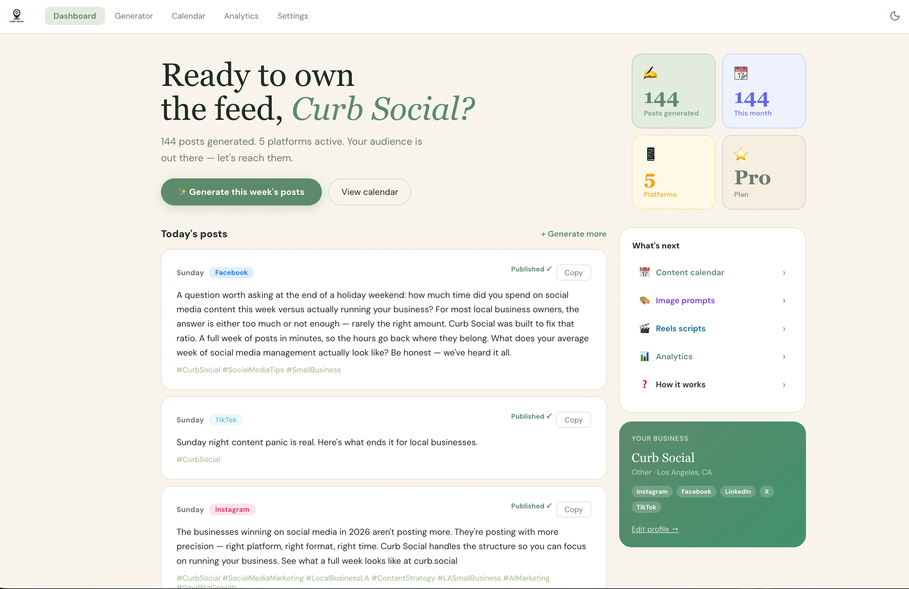 Curb Social 截图 4