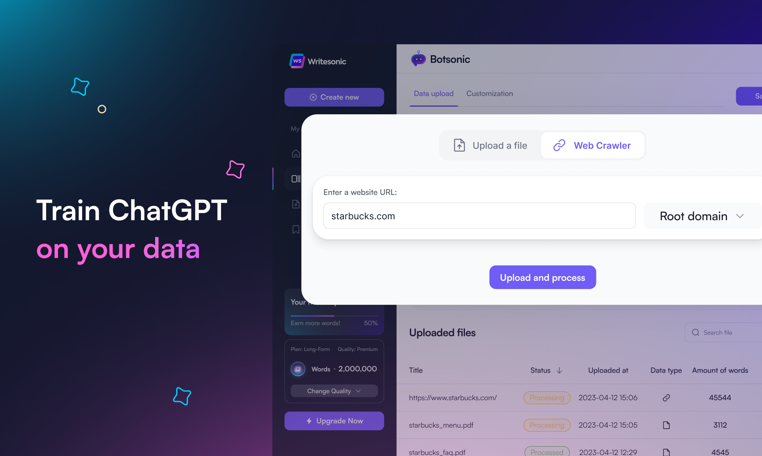 Botsonic - Build custom ChatGPT-like chatbot for your website instantly media 3