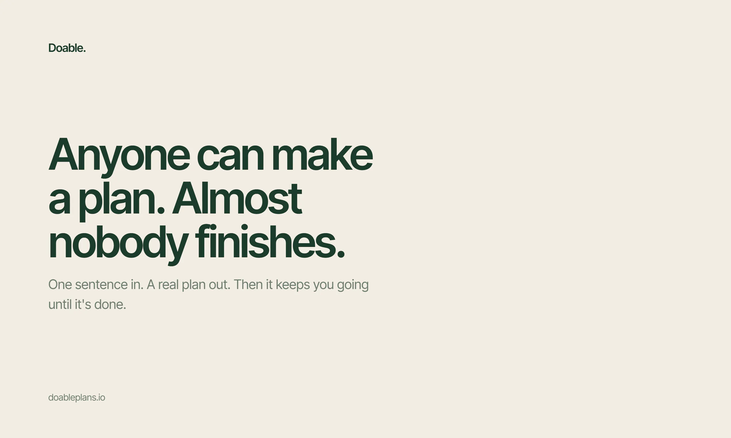 Doable – plan, finish & connect gallery image