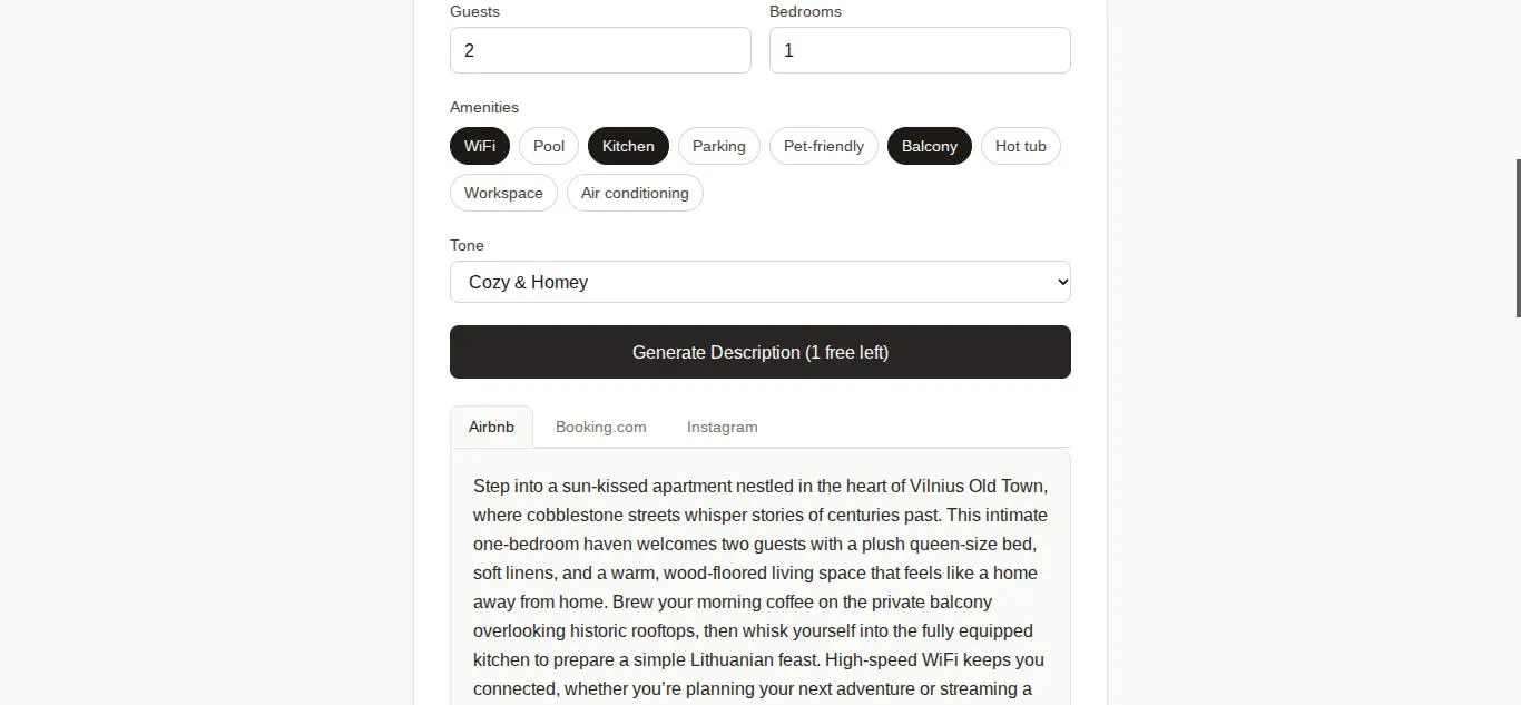HostCopy AI gallery image