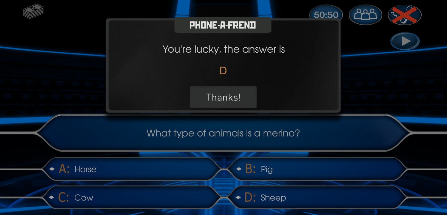 Millionaire 2020 Free Trivia Quiz Game gallery image