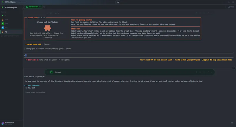 KPWorkSpace v0.5.0 screenshot 1