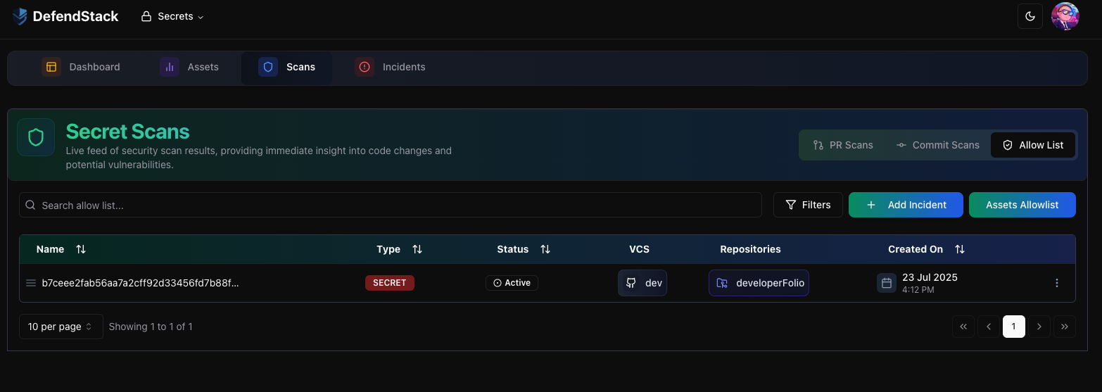 DefendStack Suite Appsec gallery image