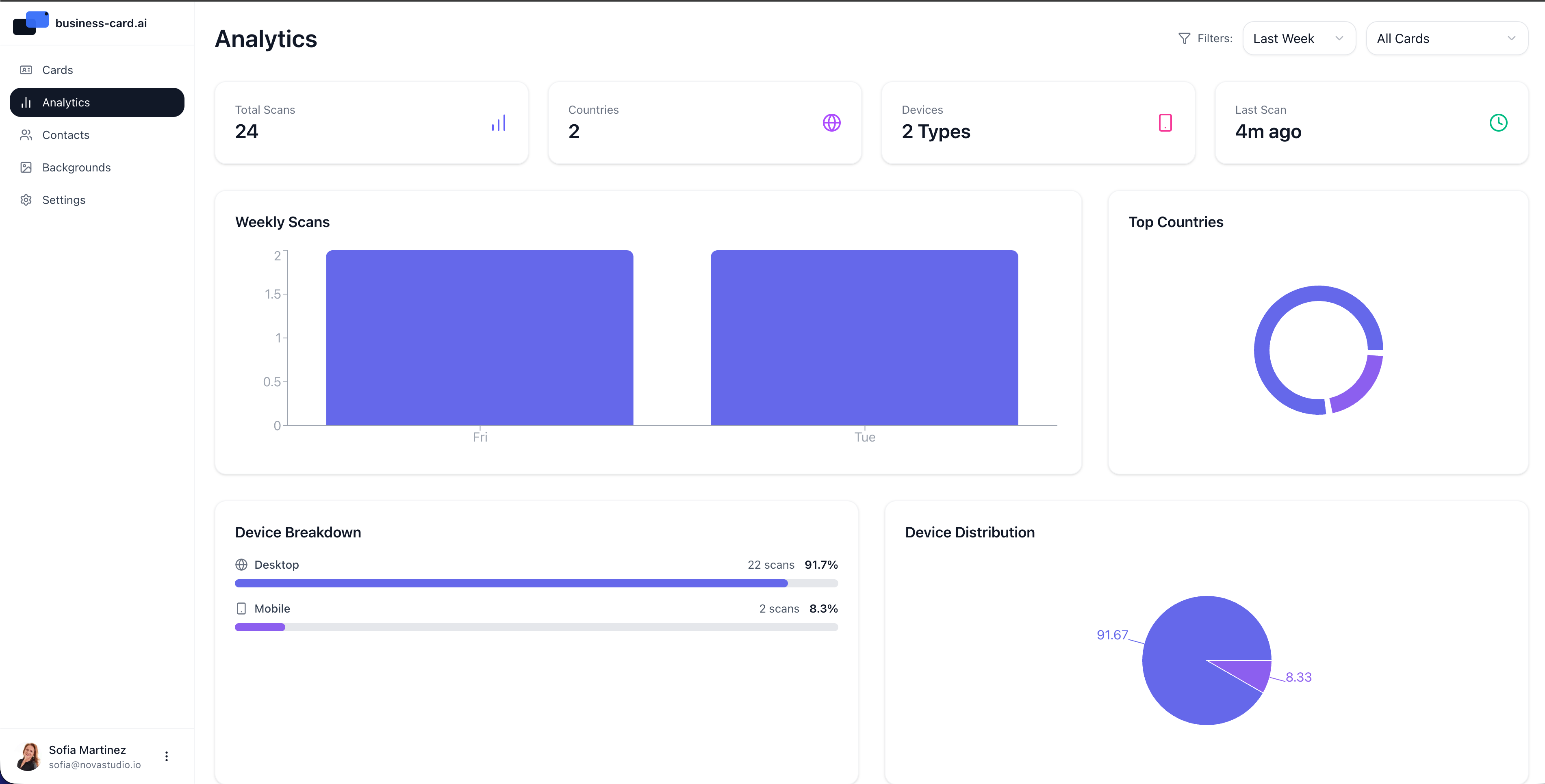 Business-card.ai – Digital Business Card gallery image