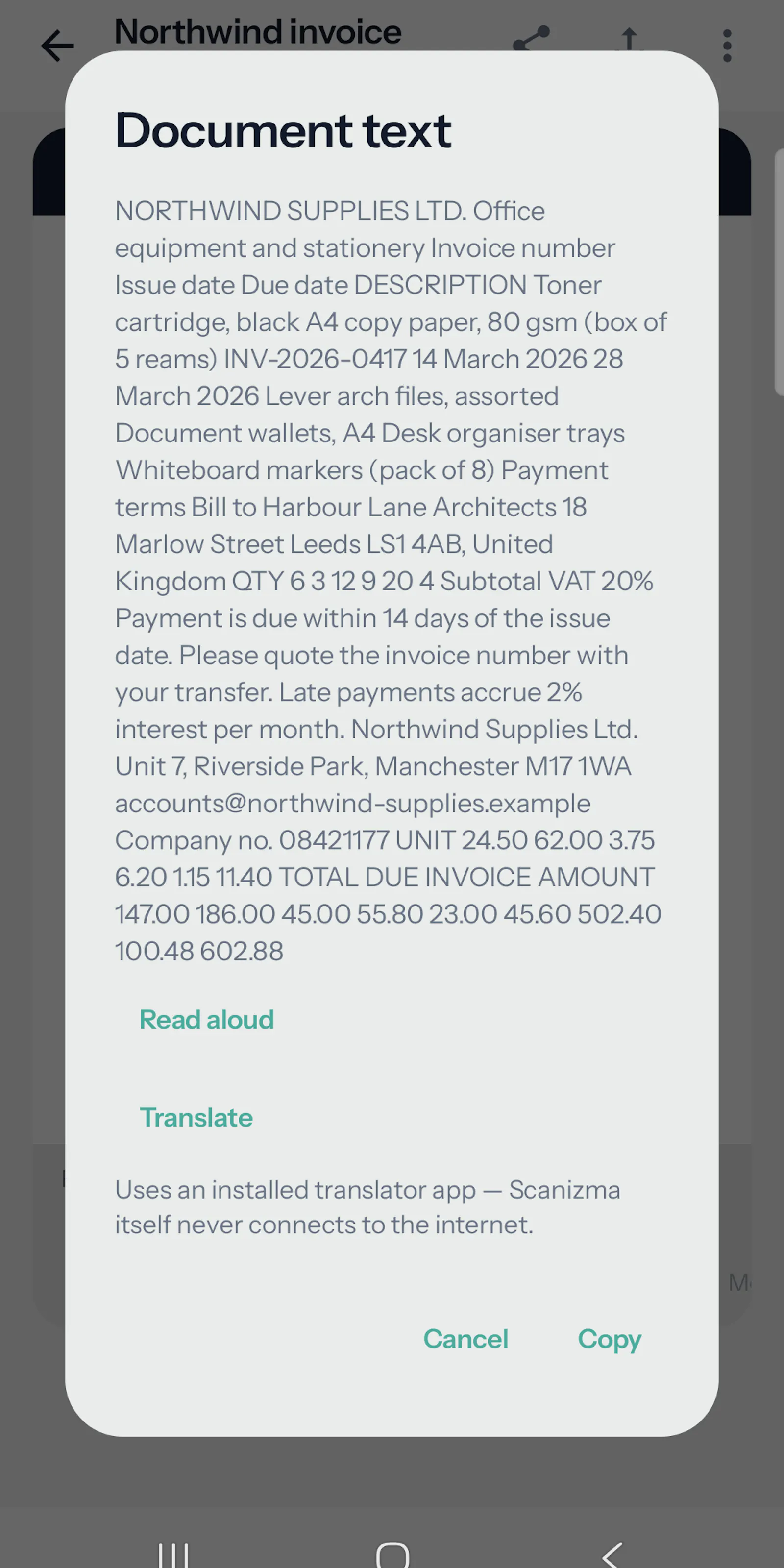 Scanizma screenshot 7