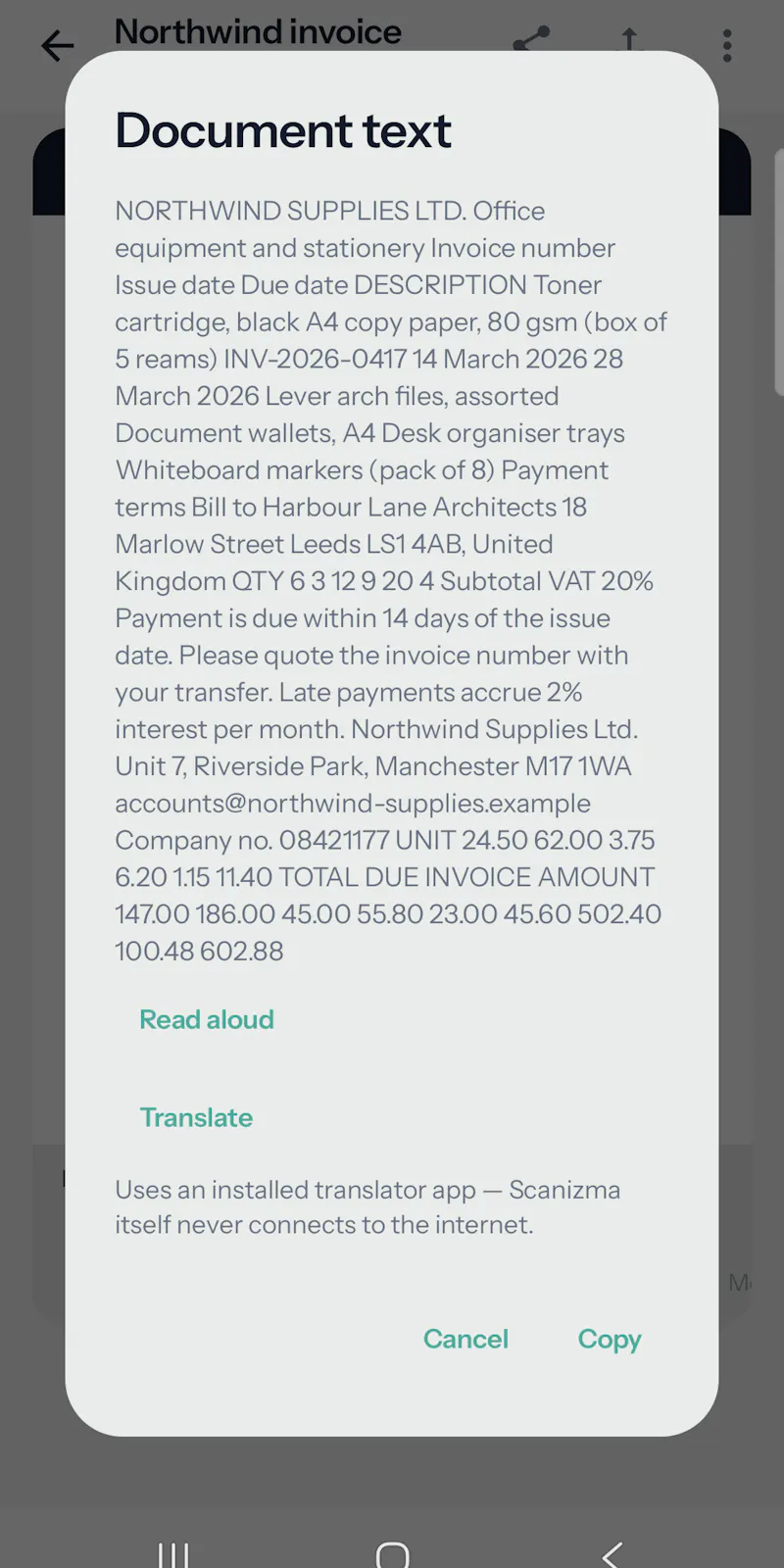 Scanizma screenshot 7