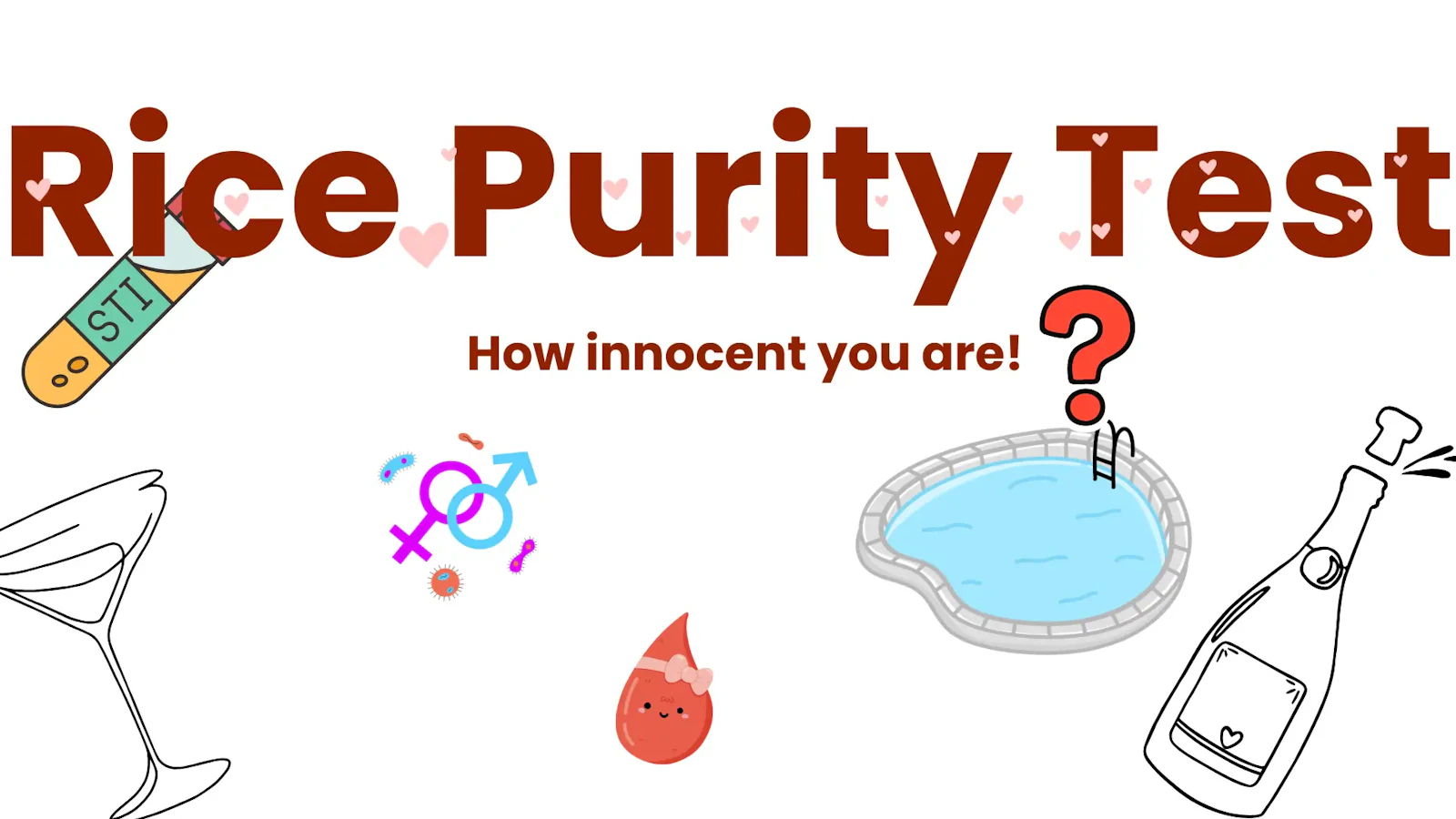 Just Rice Purity Test screenshot 1