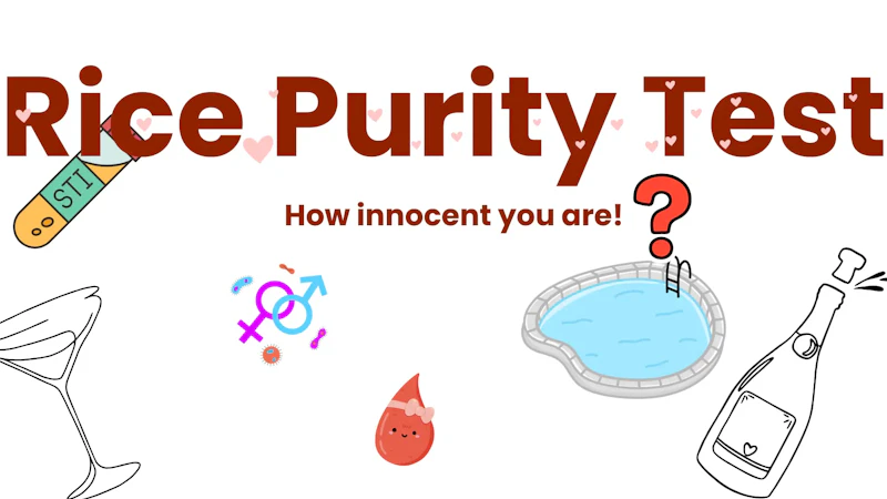 Just Rice Purity Test screenshot 1