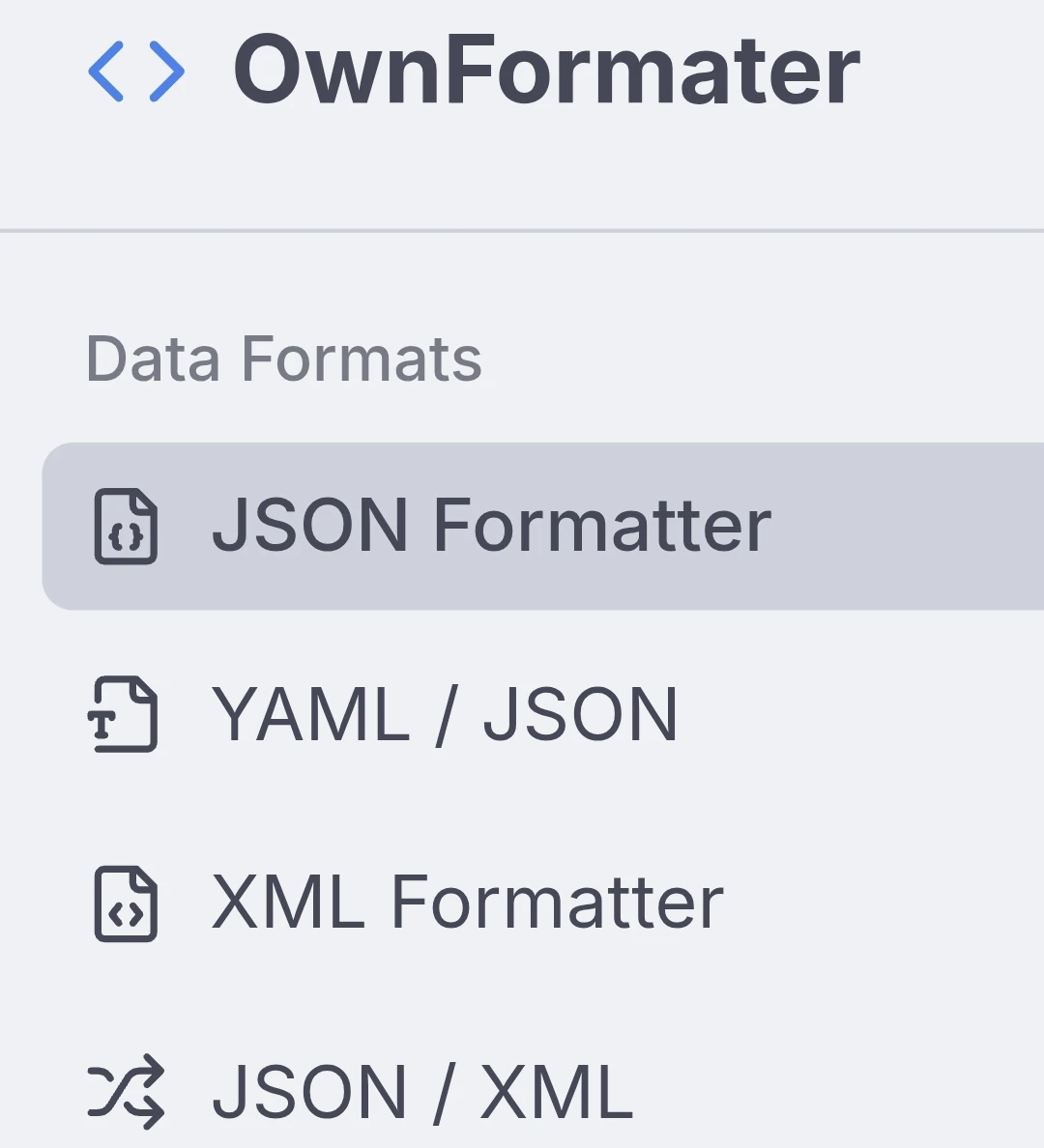 OwnFormatter logo