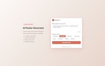 Poster.sh gallery image