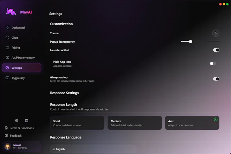MayAI screenshot 5