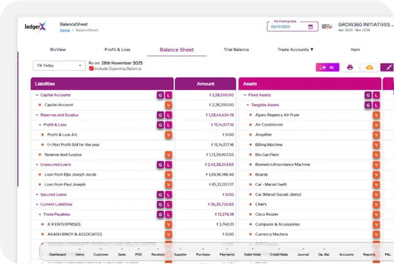 LedgerX Accounting screenshot 3