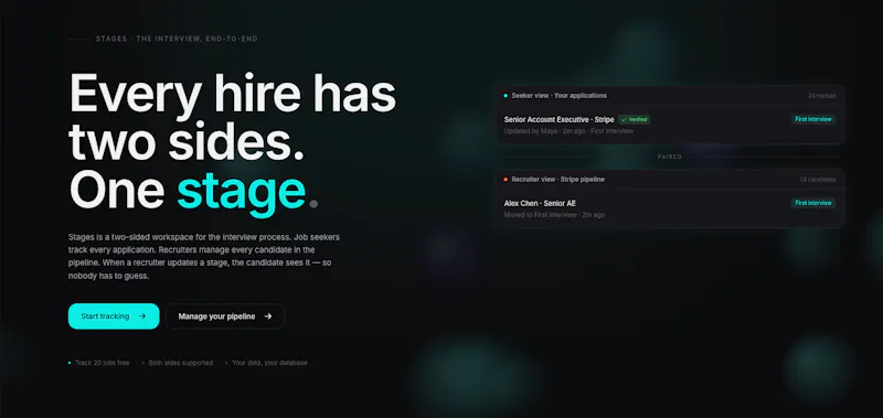 Stages screenshot 1