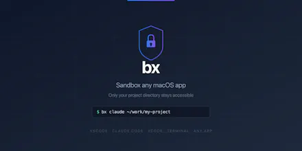 bx - macOS sandboxing for AI gallery image